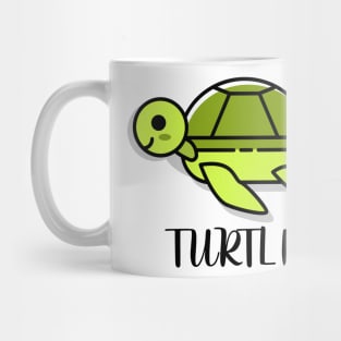 Turtle Cute Green Animal Adorable Smile Mug